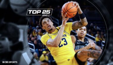 Top 25 And 1: Michigan moves up to No. 1 in college basketball rankings