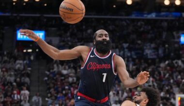 NBA execs wonder if Clippers will consider trading James Harden or Kawhi Leonard