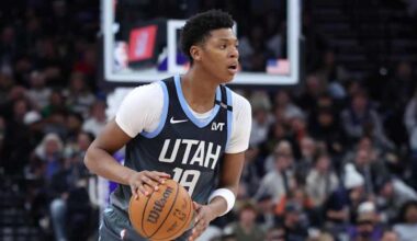 Utah Jazz F Ace Bailey Falls on Latest NBA Rookie Ladder