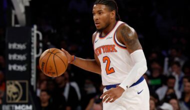 Knicks give update as Miles McBride sidelined with ankle injury