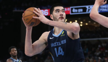 Grizzlies' Zach Edey to miss at least four weeks with ankle injury