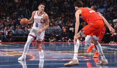 Suns' Grayson Allen ejected after shoving Thunder's Holmgren