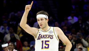 Lakers Star Austin Reaves Out With Leg Injury: Report