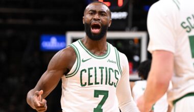 Celtics' Jaylen Brown Sends Message To Anthony Edwards: "Gotta Go Through Me"