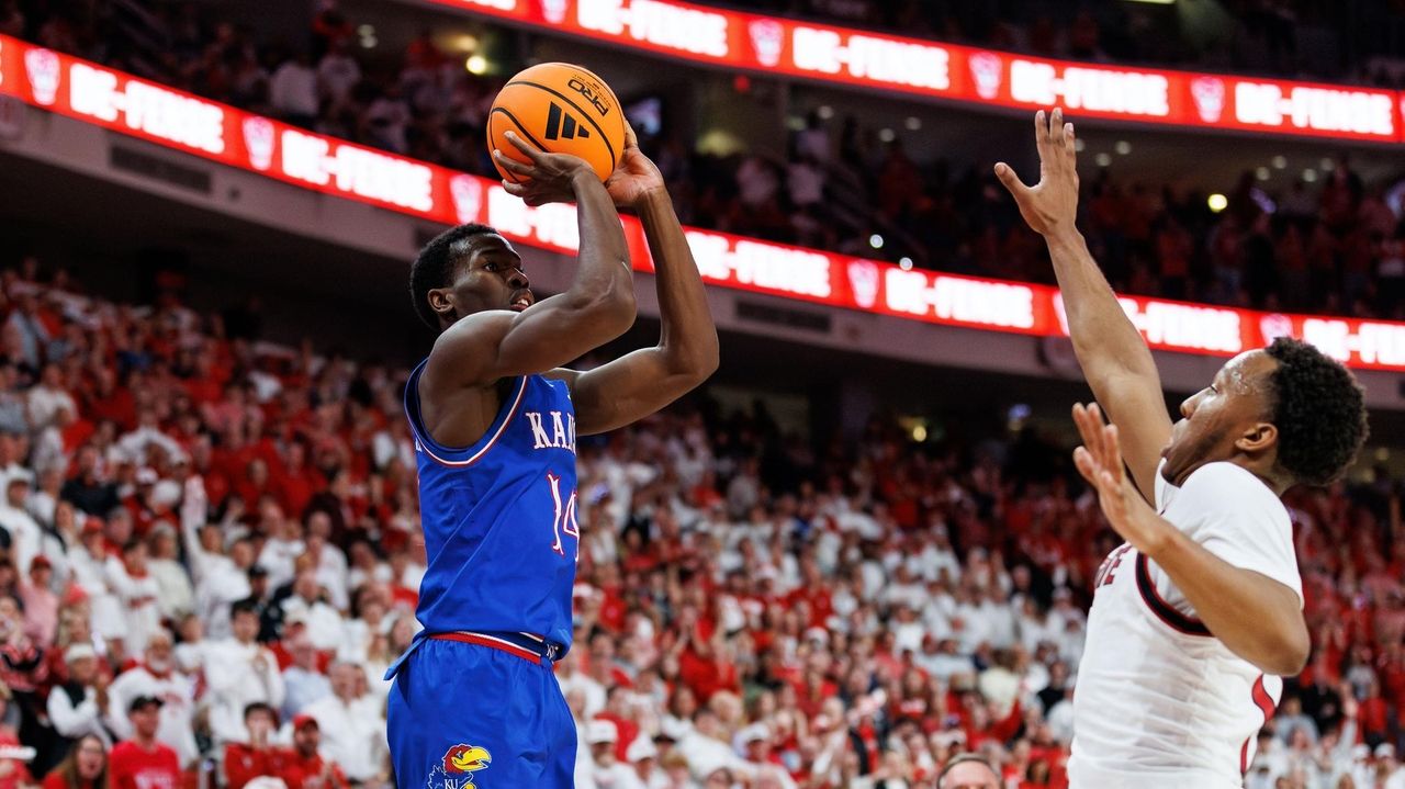 Kansas' Melvin Council Jr. had struggled outside. Then came 9 3-pointers in an OT win at NC State