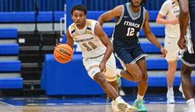 Men's basketball tripped up by Keene State, Rideout '27 pours in 25 points