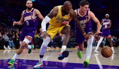 Lakers, Suns must shrug off NBA Cup losses in desert duel