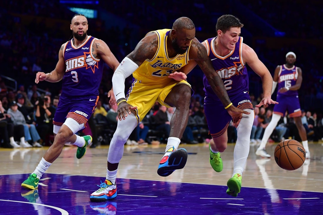 Lakers, Suns must shrug off NBA Cup losses in desert duel