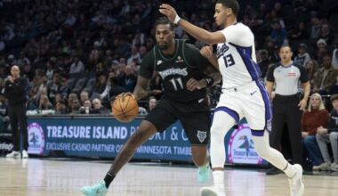 Short-handed Timberwolves stay hot, beat Kings