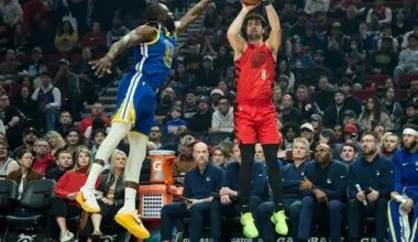 Grant, Sharpe lift Blazers past Warriors 136-131