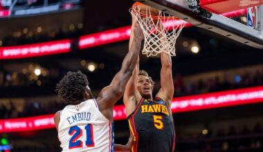 Dyson Daniels and Onyeka Okongwu lead the Hawks past the 76ers, 120-117