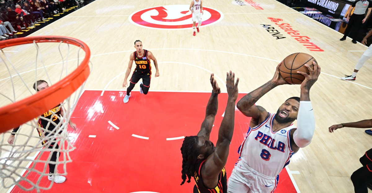 Sixers drop controversial thriller vs. Hawks as refs miss obvious call late