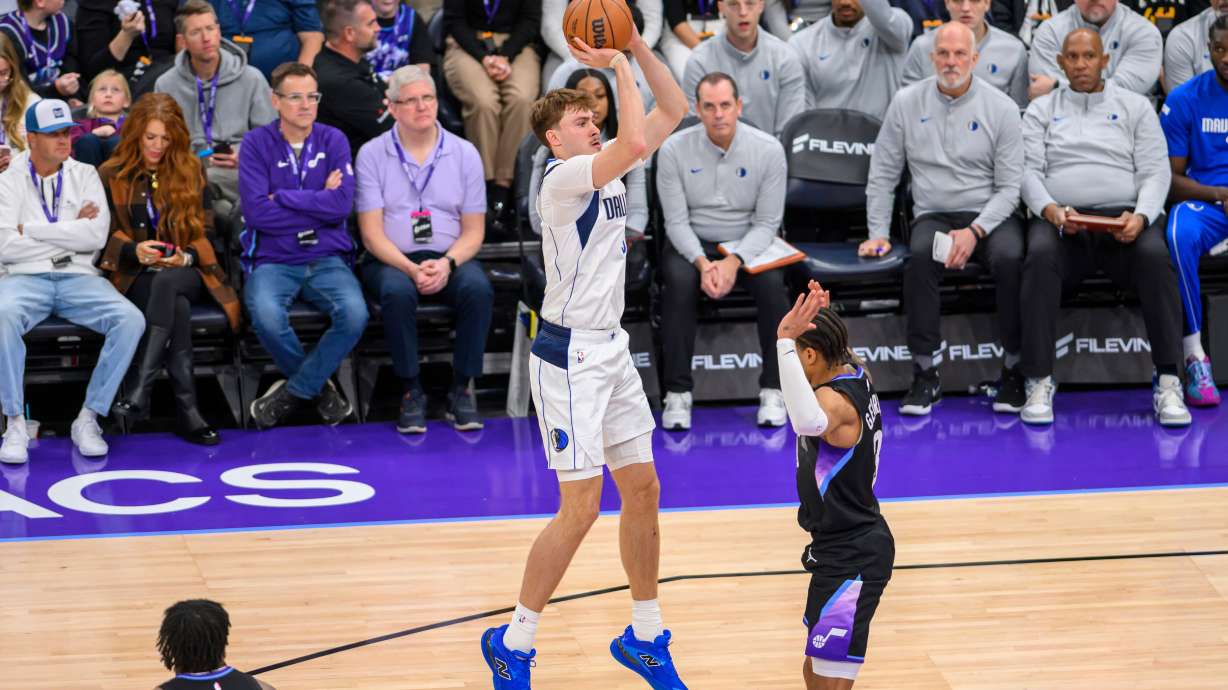 Cooper Flagg becomes youngest player to score 42 points but laments Mavericks' overtime loss to Jazz