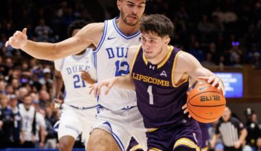 Boozer scores 26 as No. 3 Duke overcomes Lipscomb for Scheyer's 100th win