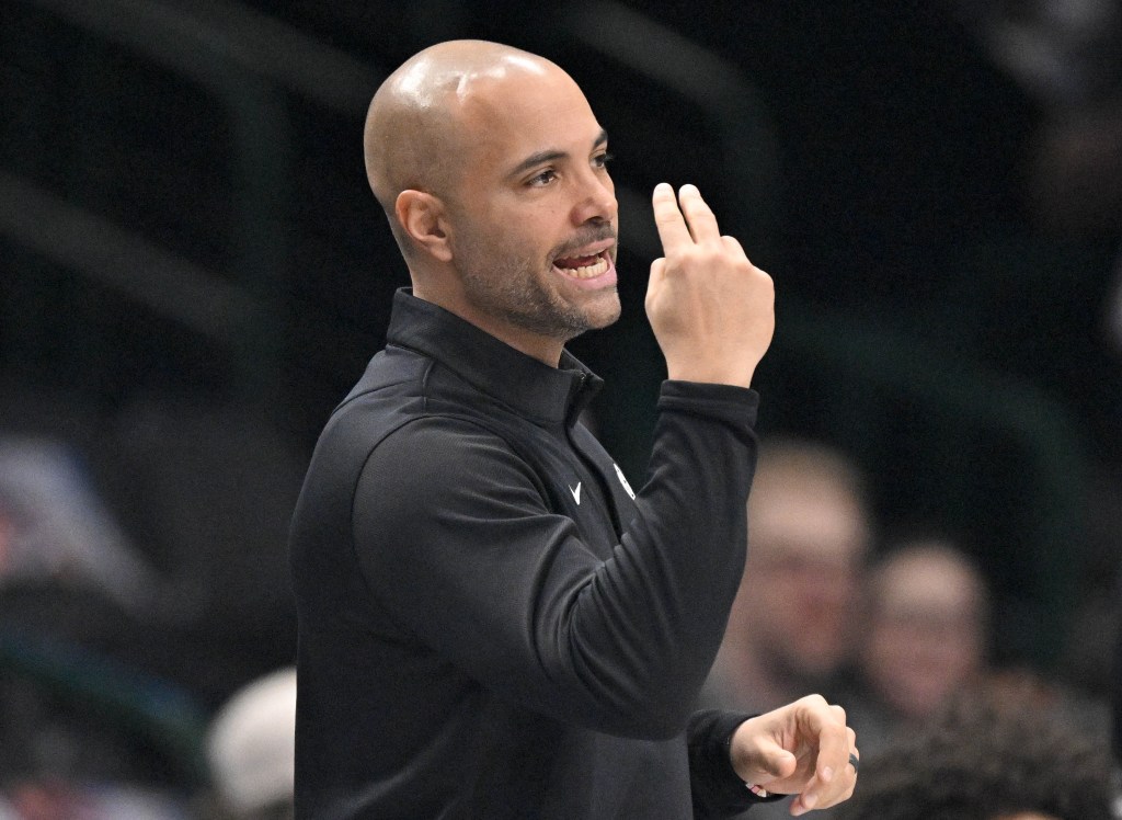 Jordi Fernández missed the Nets' win over the Bucks on Sunday because he was battling the flu.