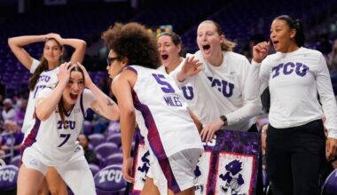 No. 9 TCU's Olivia Miles and Marta Suarez only 2nd DI teammates with triple-doubles in same game