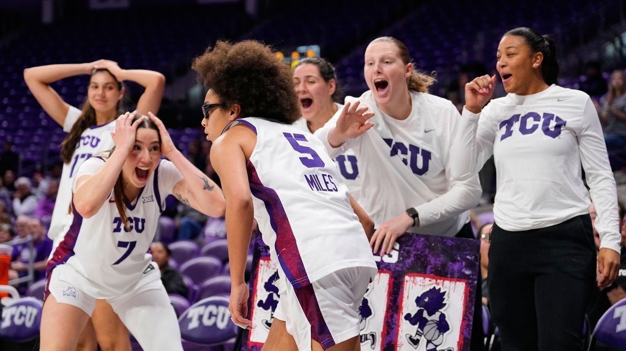 No. 9 TCU's Olivia Miles and Marta Suarez only 2nd DI teammates with triple-doubles in same game