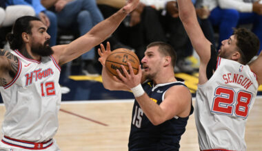 Denver Nuggets celebrate 'Jokmas' with overtime win over Houston Rockets