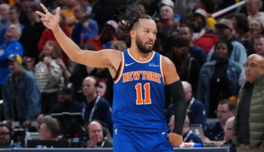 Jalen Brunson's late three caps Knicks' comeback win over Pacers