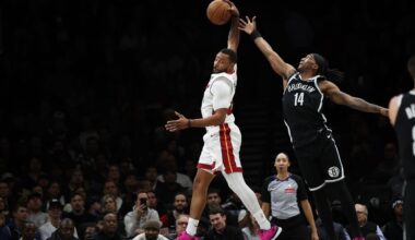Heat beat the Nets 106-95 to snap a 5-game losing streak