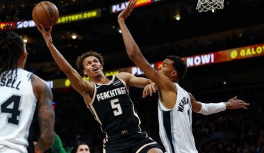 Victor Wembanyama records 100th straight game with at least one block, joining elite company