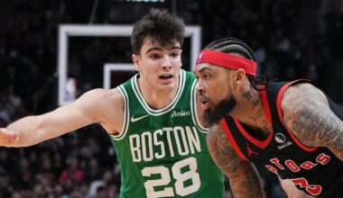 Five numbers to know after Raptors fall vs. Celtics