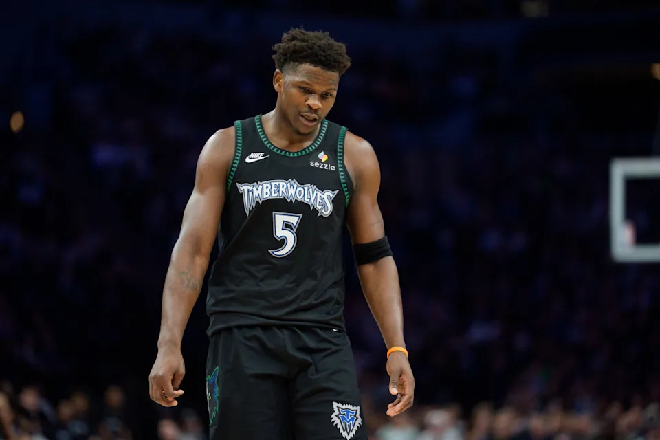 Minnesota Timberwolves guard Anthony Edwards (5)© Matt Blewett-Imagn Images