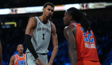 San Antonio Spurs Tab Star As Questionable Ahead of OKC Thunder Matchup