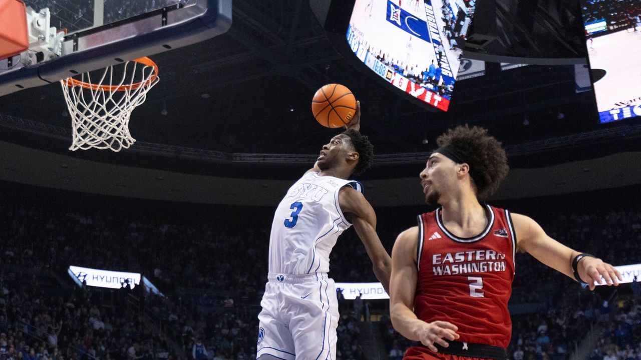 Dybantsa gets first BYU triple-double since 2016 to lead No. 10 Cougars past Eastern Washington