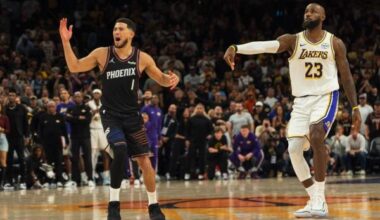 Suns, Lakers square off for third time this month