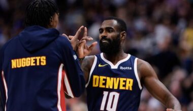 NBA roundup: Nuggets top Jazz, tie team 3-point mark (24)