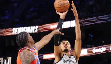 Spurs-Thunder game in Vegas showed a rivalry is here. Now they'll meet twice on Christmas week