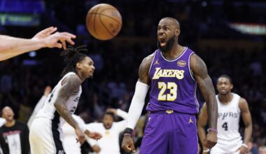 LeBron James starting to look like his old self for Lakers