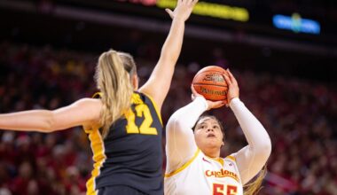 AP women's basketball player of the week is No. 10 Iowa State's Audi Crooks