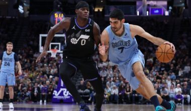 Santi Aldama scores a career-high 37 points, with 7 3-pointers, to lead the Grizzlies past the Jazz