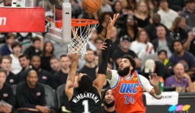 Spurs thump Thunder by 20, extend win streak to 7