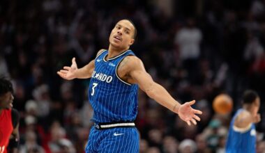 Bane's work on both ends helps Magic hold off Trail Blazers, 110-106