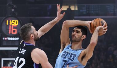 Santi Aldama scores a career-high 37 points, with 7 3-pointers, to lead the Grizzlies past the Jazz
