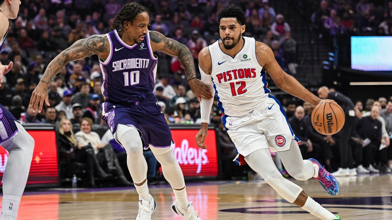 Cunningham, Duren and Harris lead East-best Pistons to 136-127 win over Kings