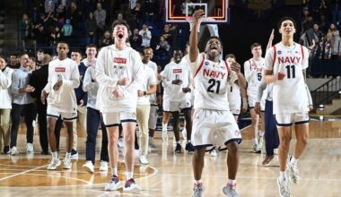 Mids and Eagles Meet Wednesday in DC for NCAA Tournament Trip