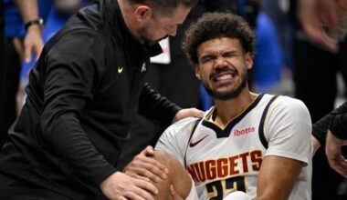 Nuggets, after losing another starter in Cameron Johnson, take on Timberwolves