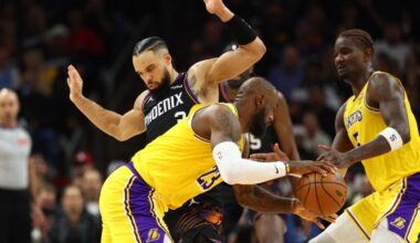 Dillon Brooks shines as Phoenix Suns blow out LeBron James and the Lakers