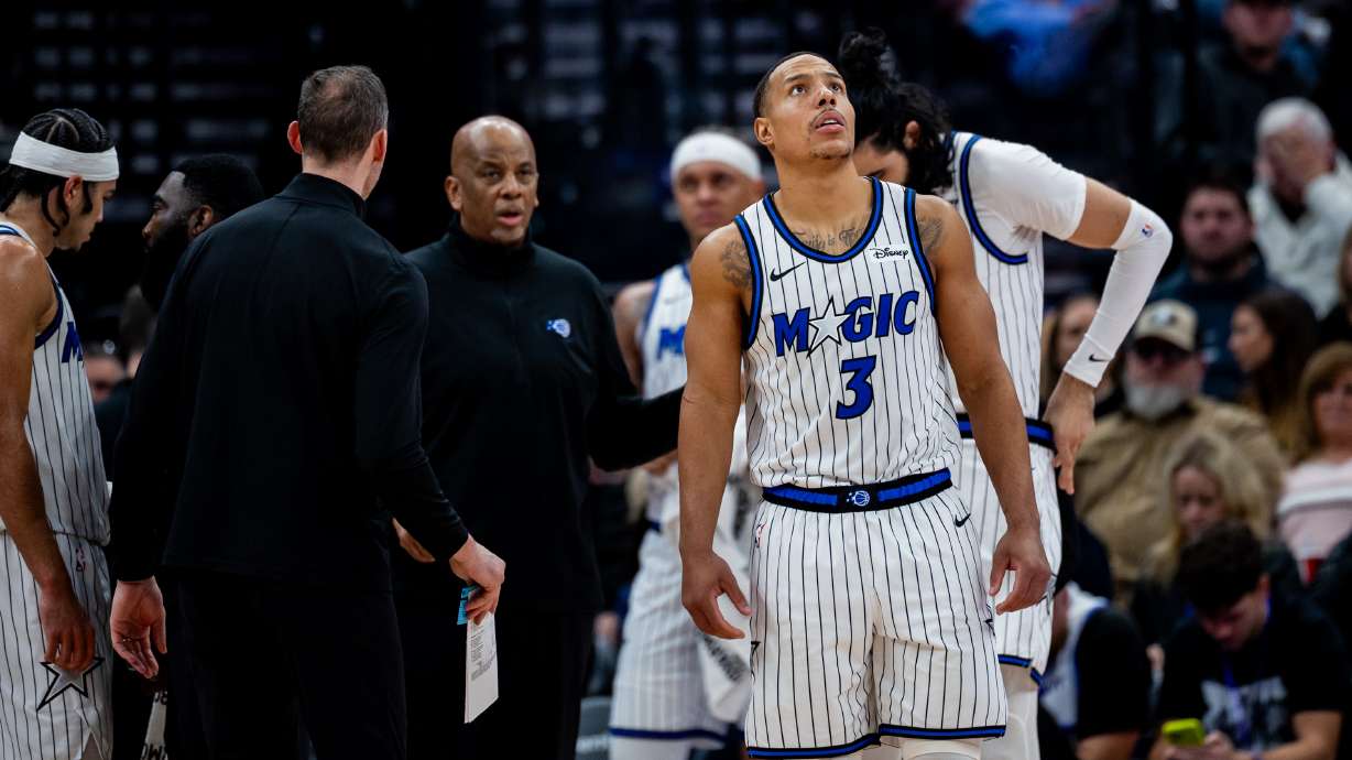 Desmond Bane scores 32 points, including winning layup, to lead Magic past Jazz in OT