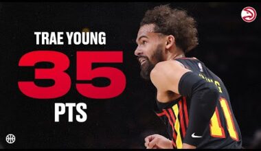Trae Young drops 35 Points in first game back at State Farm Arena since injury