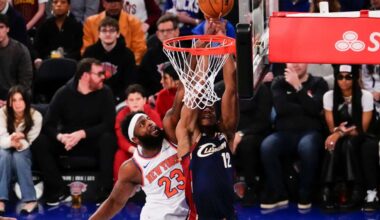 Brunson and the reserves lead a Christmas comeback as the Knicks beat the Cavaliers 126-124