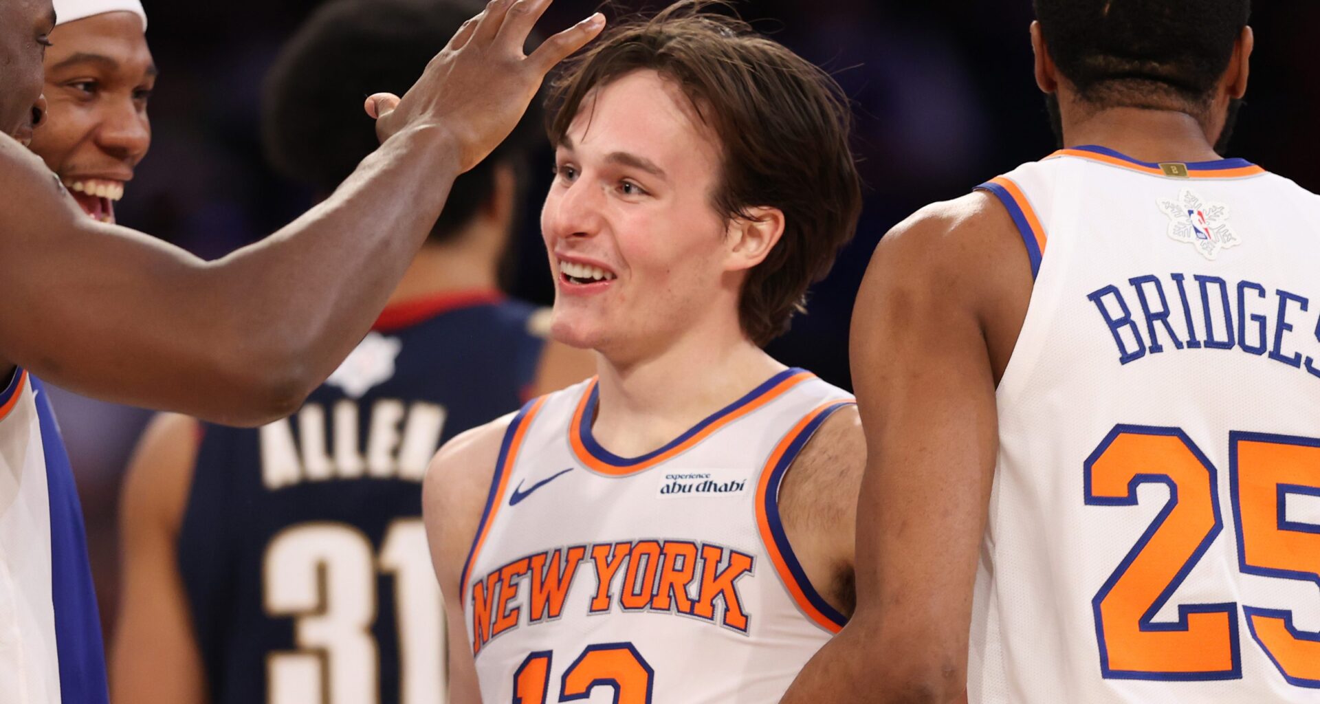 Knicks' Tyler Kolek Reveals 3-Word Message Fueling Bench Surge