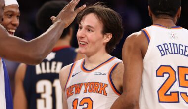 Knicks' Tyler Kolek Reveals 3-Word Message Fueling Bench Surge