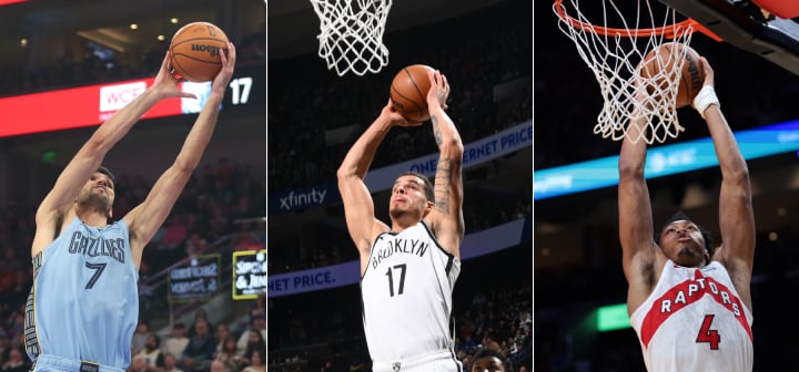 Santi Aldama, Michael Porter Jr., Scottie Barnes