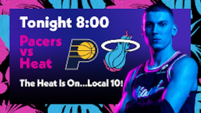 Miami Heat host the Indiana Pacers