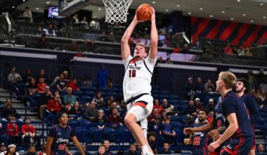 Dukes Burst Past Cougars in Non-Conference Finale